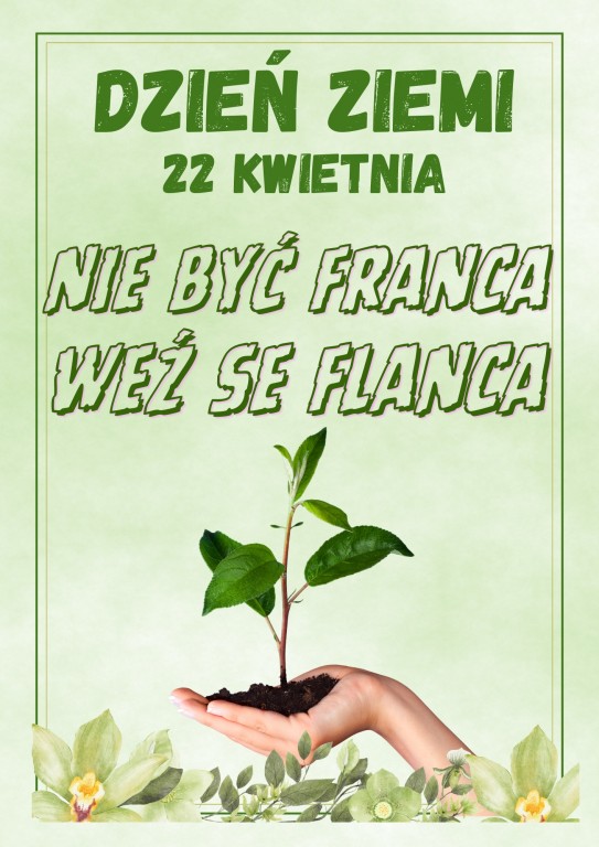 Dzień ziemi plakat